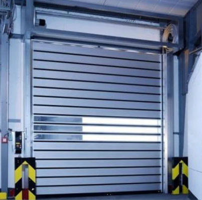Υψηλή ασφάλεια θερμική μόνωση γρήγορες πόρτες κυλίνδρων εύκολη εγκατάσταση υψηλής απόδοσης χάλυβα κατασκευή βιομηχανική γρήγορη ασφάλεια